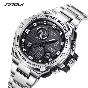 Waterproof Smart Digital Watches With Silicone Band Shock Resistant Fashion Wristwatches Saat Relojes Para Hombres