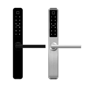 Waterproof Smart Lock WIFI Smart Door Lock Aluminum Fingerprint Inside Digital Electronic Handle Keyless Tuya Smart Lock
