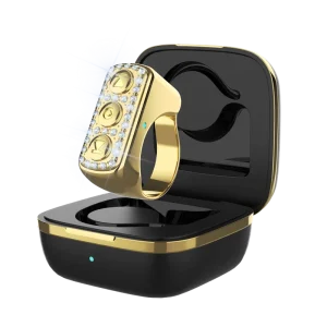 Waterproof Smart Ring Scrolling Ring Remote Control Wireless Page Turner IOS Android App Control