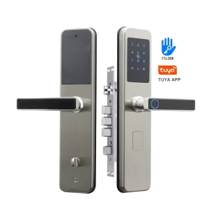 Waterproof Stainless Steel Smart Lock for Wood/Steel Door App WiFi Digital Biometric Fingerprint Door Lock