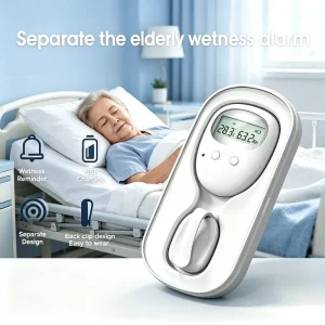 Waterproof Wireless Bedwetting Alarm for Toddlers Elderly Incontinence Sensor Portable Urine Leak Moisture Alert System