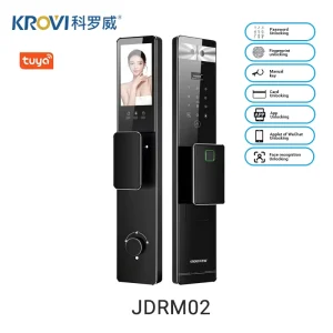 Weatherproof Outdoor Smart Lock with Biometric Access Memory Storage & Integration