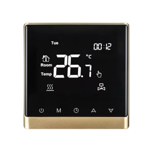 Weekly Programmable LCD Screen Floor Heating Thermostat Touch Screen Smart Thermostat floor heating
