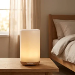 Whisper Quiet 150ml Essential Oil Diffuser Aroma Diffusers Ultrasonic Aromatherapy Machine with Color Changing LED Light Home