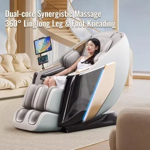 Whole Body Best Spa Zero Gravity Massagesessel 6D Dual High End Sl Track Ai Recliner Shiatsu Body Massage Chair