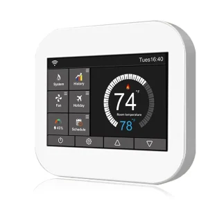 Wi-Fi-Enabled Smart Thermostats for Home Hotel Office Gym Basement School & Dining Save Energy Wireless Temperature Adjustment