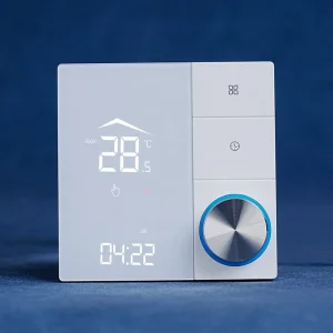 Wi-Fi Remote Control High Accuracy Modern Home Wall Thermostat New Design Decorative CE Marked Safe High-end Thermostats