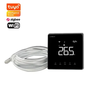 Wi Fi Thermostat Underfloor Heating for Electric Water Heating Gas Water Boiler Compatible with Smart Life App