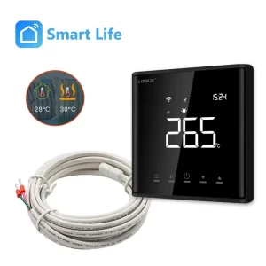Wi fi Water Floor Heating Thermostat for 16A Electric 3A Water Heating Gas Water Boiler Work with Alexa Yandex
