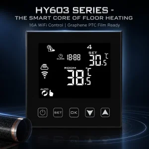WiFi 16A Tuya Heating Thermostat Room Digital Alexa for Smart Home System