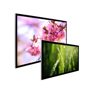 WiFi 6 Smart 55 Inch Wall Mounted Digital Signage Cloud CMS Advertising Display Screen HD Media Player for Retail
