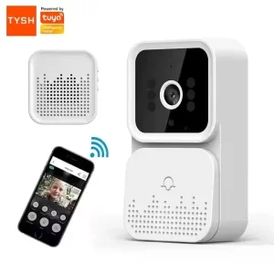 WiFi Doorbell Home Wireless Doorbell DC AC Battery Powered Camera Bell with Alexa Google Doorbell Camera