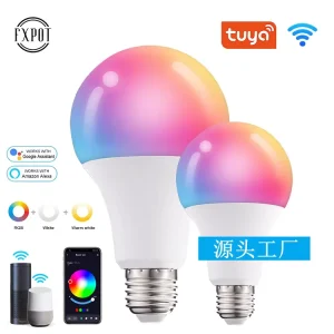 WiFi E27 RGB Smart LED Bulb, 110V/220V, Smart Control