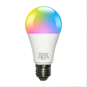 Smart WiFi LED Desk Lamp Bulb with Dimming and 16-Color Changing, DC-Powered, E26 Base, Alexa Compatible