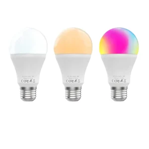 WiFi LED Bulb E14 RGB 2700–6500K C+W 4.5W Dimmable, App, Remote and Voice Control