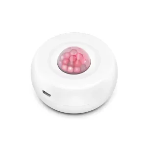 WiFi Mini PIR Motion Detector Light Sensor Wireless Personal Security Alarm System 50m Sensing Distance