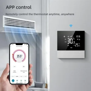 WiFi Programmable Smart AC Thermostat for Commercial HVAC Projects CE Certified System Integrators