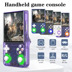 WiFi R36 Ultra 4inch Handheld Game Player Portable Pocket Retro Video Game Console 3D Colorful Double Joysticks 20000+ Games