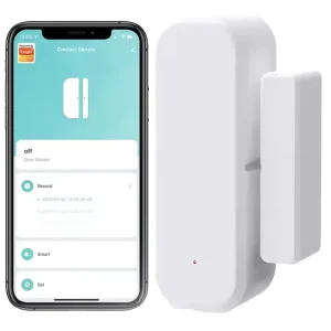 WiFi Smart Door Window Sensor App Control Wireless Magnetic Contact Sensor ABS Material Home Security Alarm Burglar System