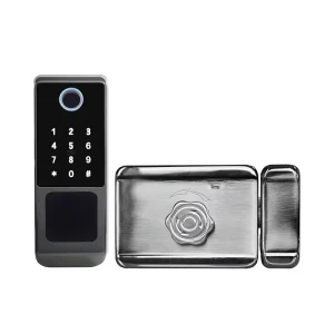 WiFi Smart Key Home Locks for Hotels Aluminum & Wood/Brass Doors with Memory Card Cloud Network Code Entry & IP