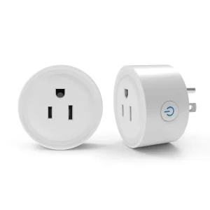 WiFi Smart Plug 10A ABS Power Monitor Plug with Socket Timer for US Canada Mexico Peru Colombia