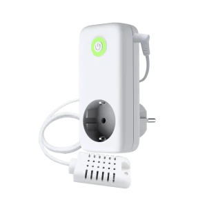 Tuya Smart WiFi Energy Monitoring Plug with Power Meter Temperature Humidity Air Quality Sensor