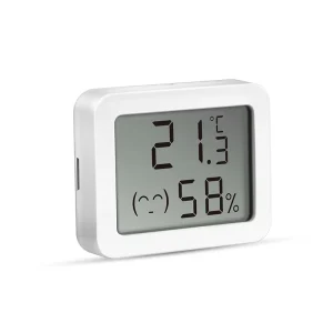 WiFi Smart Temperature Humidity Sensor Home Indoor Thermometer OLED Display Google Home Alexa Echo Voice Control