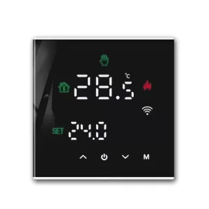 WiFi Smart Thermostat Colorful Screen 230V Electric Floor Heating Mats Temperature Controller Modern Design