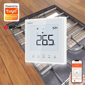 WiFi Smart Thermostat Temperature Controller for Water Electric Floor Heating Water Gas Boiler Touch Botton Panel