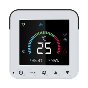 WiFi Smart Thermostat for Air Conditioner Tuya App Remote Control HVAC Fan Coil Temperature Controller