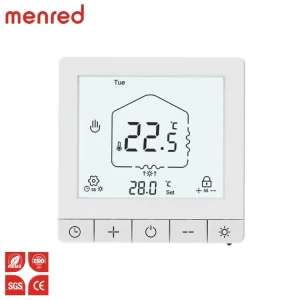 WiFi Smart Thermostat for Underfloor Heating Modern Programmable Touch Screen Room Temperature Controller CE Certified Easy