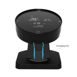 WiFi Smart Thermostat with Infrared Remote Control 2 in 1 Temperature and Humidity for Telecommunications Products