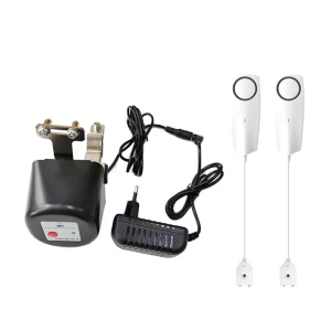 WiFi Smart Valve Manipulator App Controlled Auto Shut Off 1/2 3/4 Inch with 2 Water Leakage Sensors for Protection System