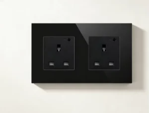 WiFi Smart Wall Socket 13A Dual Outlet UK Power Socket with USB Charging