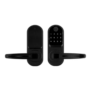 WiFi TTlock Smart App Card Electronic Password Key Unlock Biometric Fingerprint Door Lock for Wood Doors Home Hotel Use
