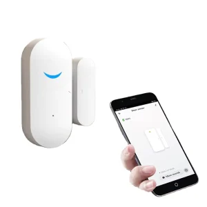 WiFi/Zigbee Smart Door Window Contact Sensor Tuya App Home Security Alarm Smart Wireless Magnetic Door Window Alarm Sensor
