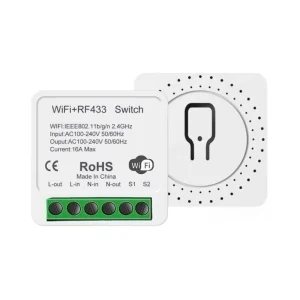 WiFi+433MHz Smart Light Switch 16A Wireless Remote Timer Voice Control Alexa Google Home CE RoHS Work for Smart Life