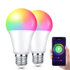 China Manufacturer WiFi Smart Home 9W E27 Dimmable Smart Light Bulb Compatible with Alexa and Google Home