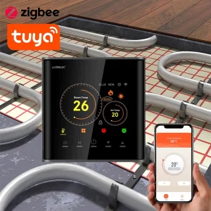 Wifi Digital Tuya Smart Water Heater Thermostat Zigbee 3A Hydraulic Underfloor Heating Temperature Controller Work Google Home