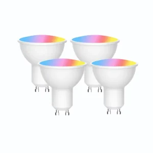 Tuya WiFi GU10 Smart LED Bulb, Dimmable, Smart Life App Control, Spotlight Bulb Compatible with Alexa and Google