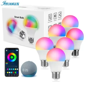 WiFi LED Light Bulb, 9W Dimmable, WiFi LED Bulb, WiFi LED 9W Smart Bulb