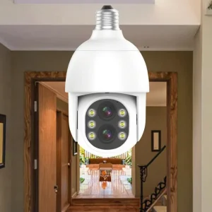 Wifi Security Wireless Camera IR Night Vision Motion Detection Light Bulb Monitor CCTV Camera for Home Use