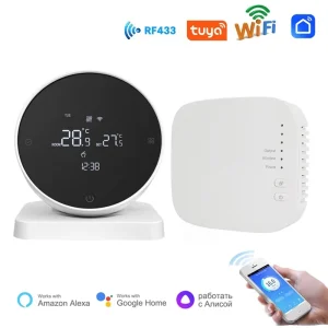 Wifi Smart Home Room Temperature Controller Programmable RF Wireless Thermostat for Gas Boiler Heating