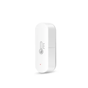 Wifi Smart Temperature and Humidity Sensor Smart Life Remote Control Monitor Via Google Assistant Alexa