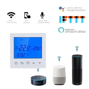Wifi Smart Tuya RS485 Touch Screen Heater Programmable Temperature Controller manifold valve Thermostat