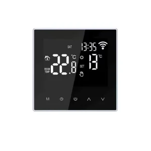 Wifi Tuya Smart Home Water Electric Floor Heating Thermostat Smart WiFi Thermostat Gas Boiler