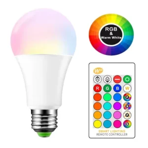 WiFi Smart LED Light Bulb E27 Tuya Smart E27 WiFi LED Bulb RGBCW 5W 10W 15W Household Bulb
