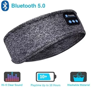 Wireless 5.0 Music Headset Sleep Mask Headband Sports Headphone Gifts for Exercising, Running, Yoga, Meditation