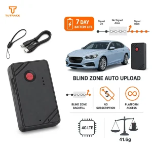 Wireless 7 Day Battery Life Blind Zone Auto Upload No Subscription Platform Personal Vehicle Tracker Wireless GPS Tracker