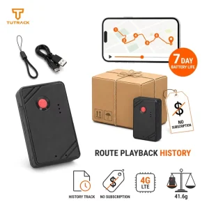 Wireless 7 Day Battery Life Route Playback History No Monthly Fee Lifetime Access Asset Container Tracker Wireless GPS Tracker